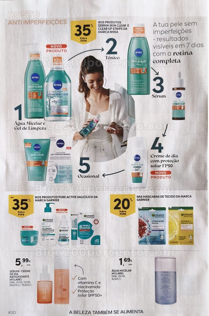 Antevisão Folheto CONTINENTE Beleza Promoções de 19 a 31 maio