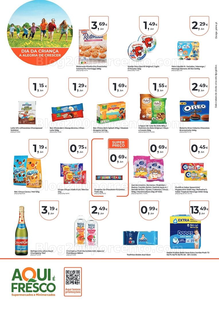 Antevisão Folheto AQUI É FRESCO Promoções de 20 a 31 maio