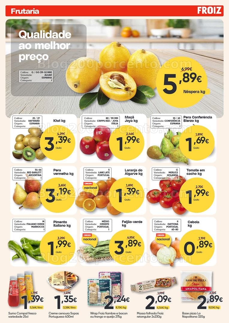 Antevisão Folheto FROIZ Promoções de 14 maio a 2 junho
