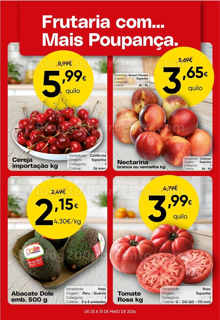 Antevisão Folheto FROIZ Promoções de 25 a 31 maio