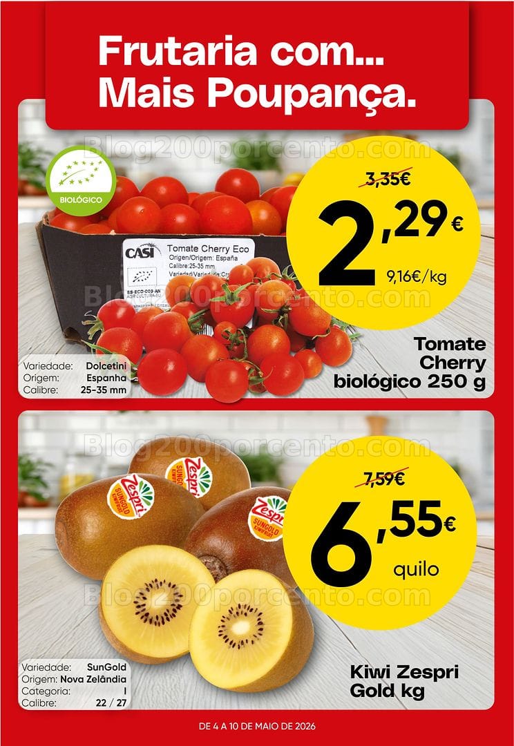 Antevisão Folheto FROIZ Promoções de 4 a 10 maio