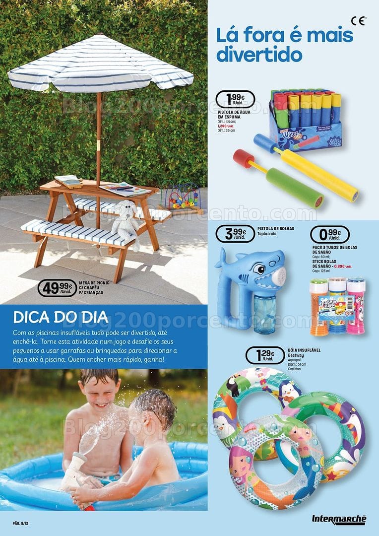 Antevisão Folheto INTERMARCHÉ Ar Livre Promoções de 7 maio a 17 julho