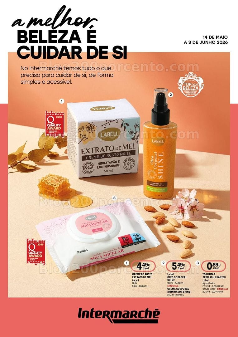 Antevisão Folheto INTERMARCHÉ Beleza Promoções de 14 maio a 3 junho