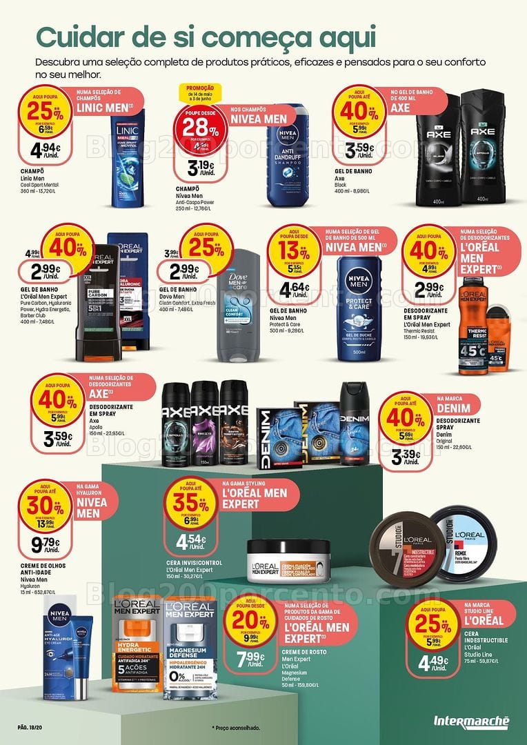 Antevisão Folheto INTERMARCHÉ Beleza Promoções de 14 maio a 3 junho