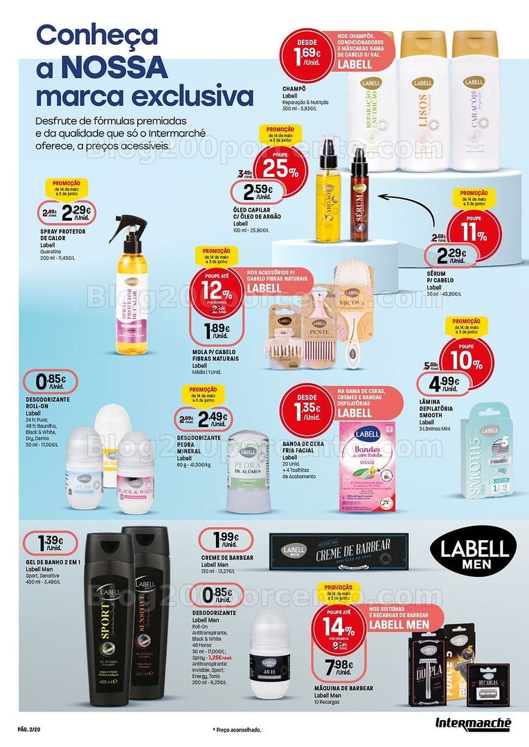 Antevisão Folheto INTERMARCHÉ Beleza Promoções de 14 maio a 3 junho