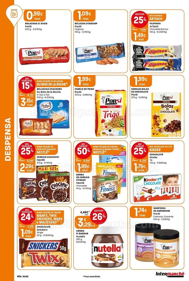 Antevisão Folheto INTERMARCHÉ Contact Promoções de 14 a 20 maio