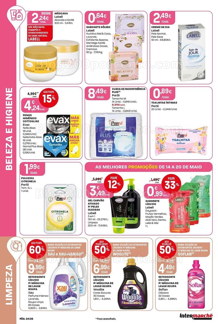 Antevisão Folheto INTERMARCHÉ Contact Promoções de 14 a 20 maio