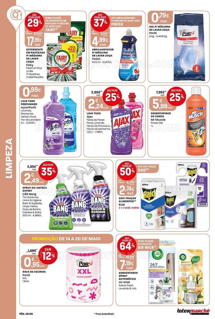 Antevisão Folheto INTERMARCHÉ Contact Promoções de 14 a 20 maio