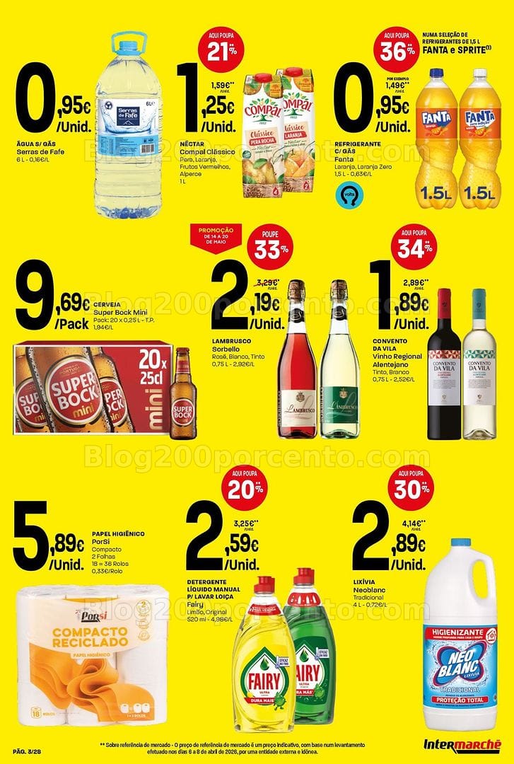 Antevisão Folheto INTERMARCHÉ Contact Promoções de 14 a 20 maio