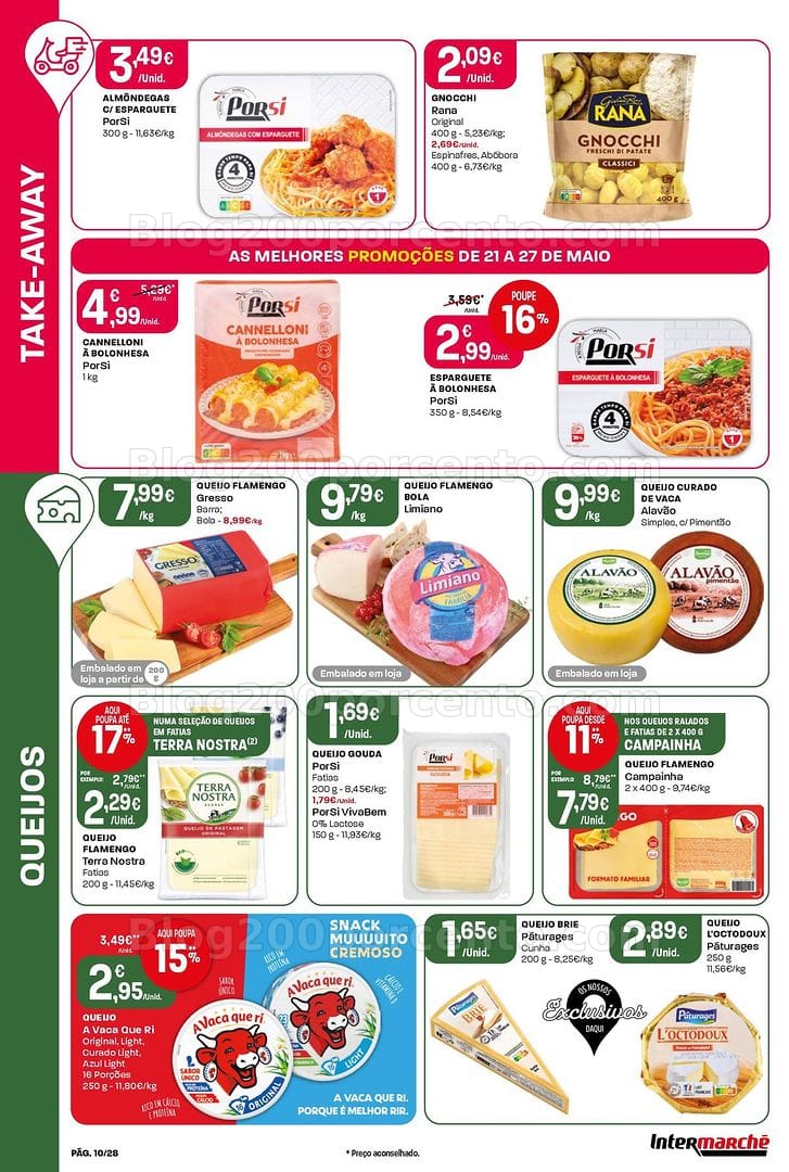 Antevisão Folheto INTERMARCHÉ Contact Promoções de 21 a 27 maio