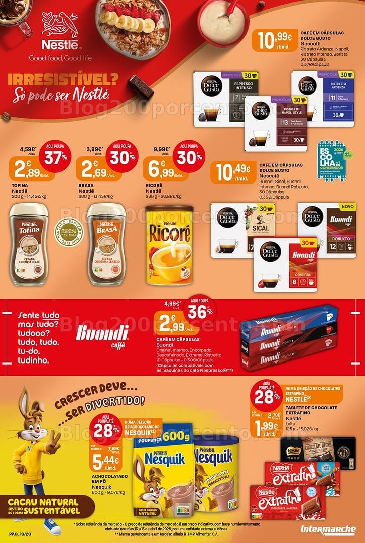 Antevisão Folheto INTERMARCHÉ Contact Promoções de 21 a 27 maio