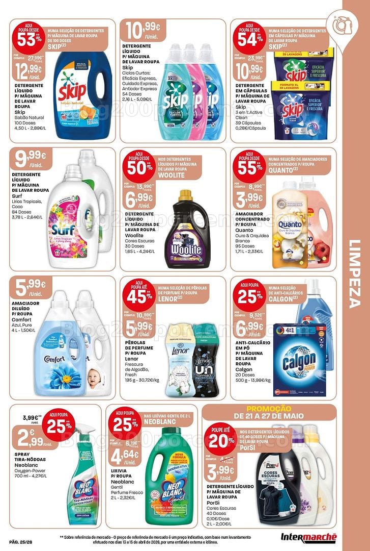 Antevisão Folheto INTERMARCHÉ Contact Promoções de 21 a 27 maio