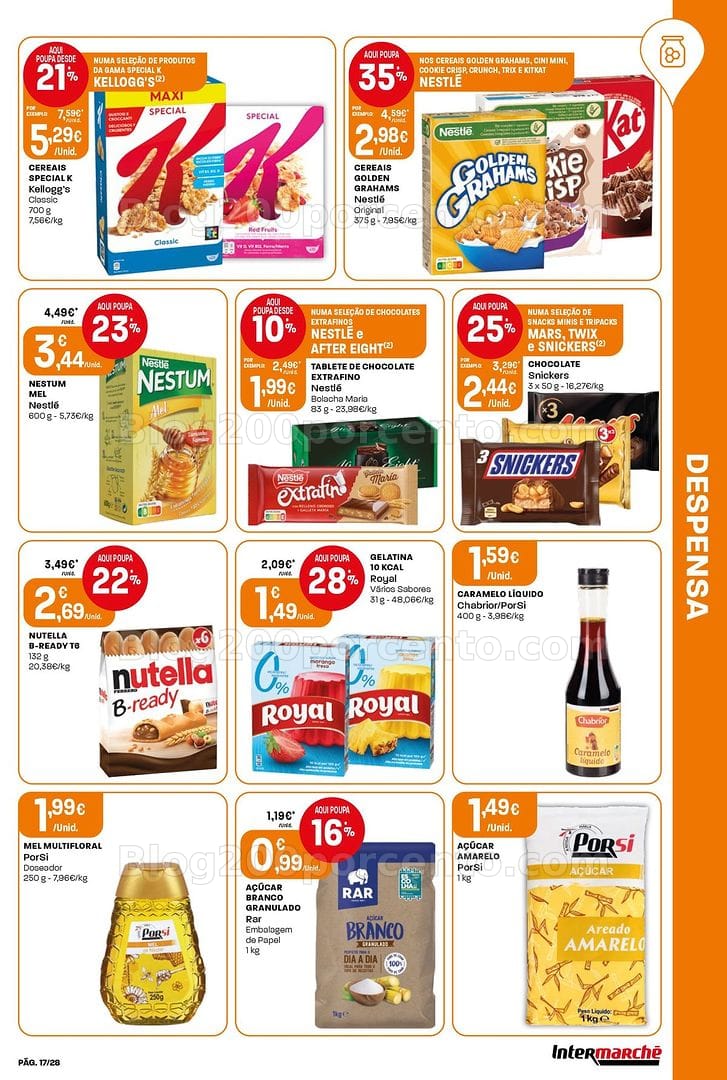 Antevisão Folheto INTERMARCHÉ Contact Promoções de 7 a 13 maio