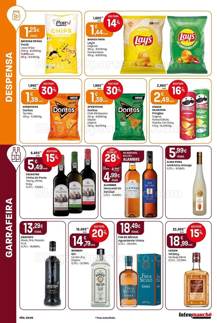 Antevisão Folheto INTERMARCHÉ Contact Promoções de 7 a 13 maio