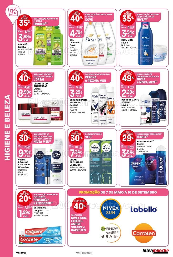 Antevisão Folheto INTERMARCHÉ Contact Promoções de 7 a 13 maio