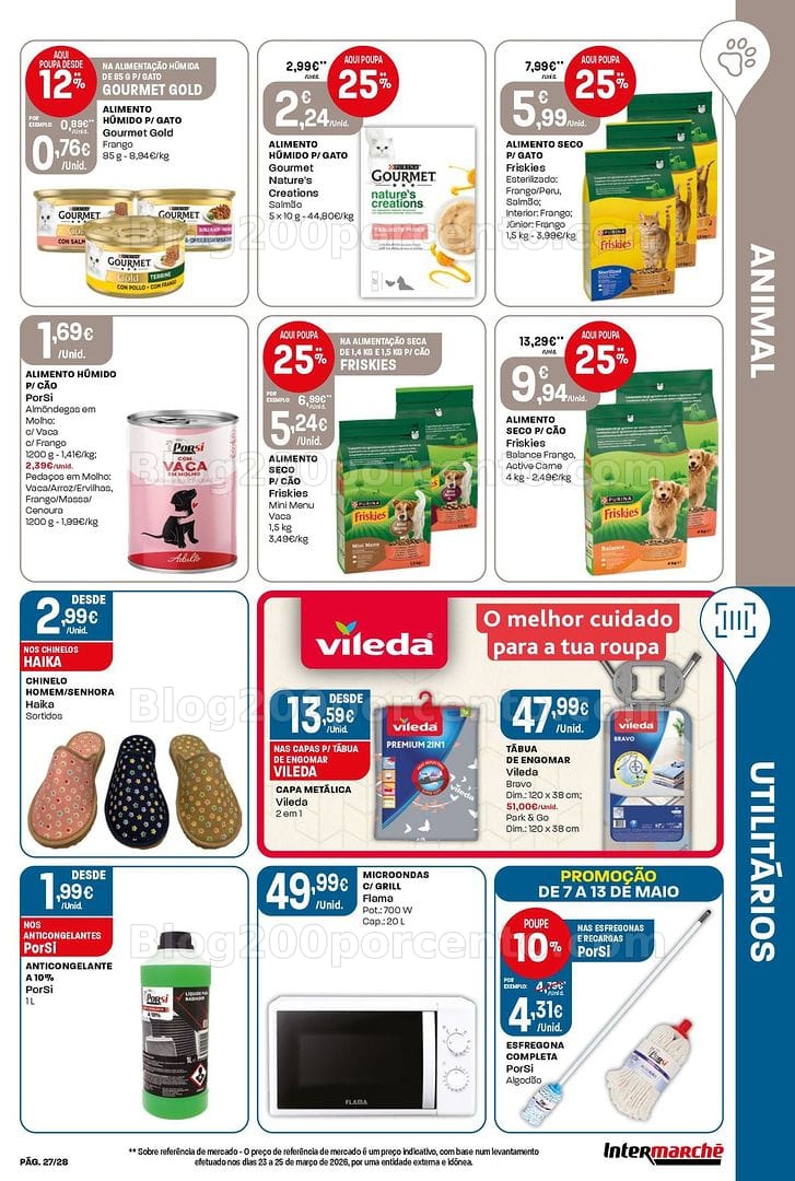 Antevisão Folheto INTERMARCHÉ Contact Promoções de 7 a 13 maio