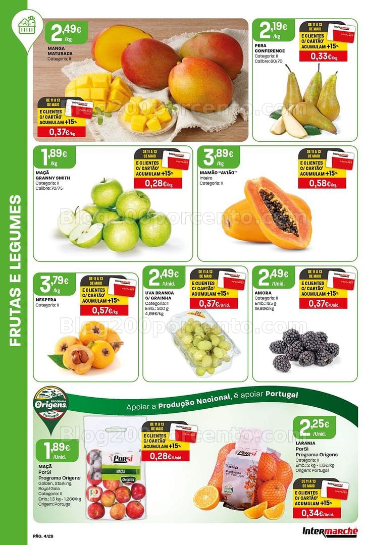 Antevisão Folheto INTERMARCHÉ Contact Promoções de 7 a 13 maio