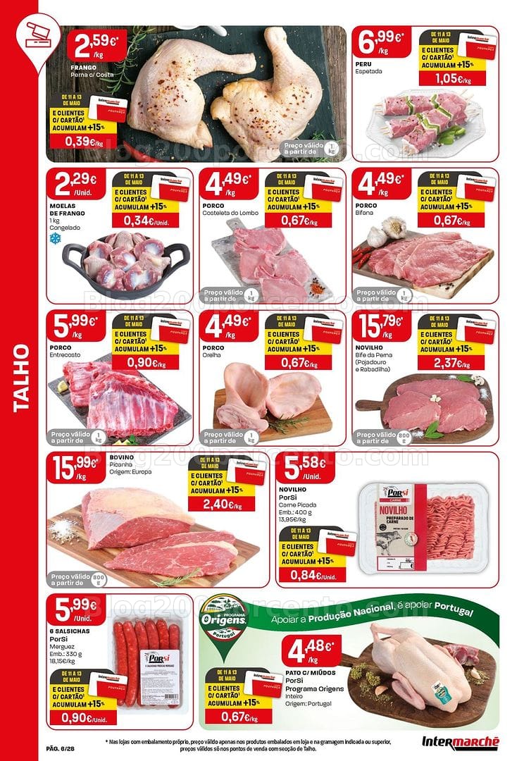 Antevisão Folheto INTERMARCHÉ Contact Promoções de 7 a 13 maio