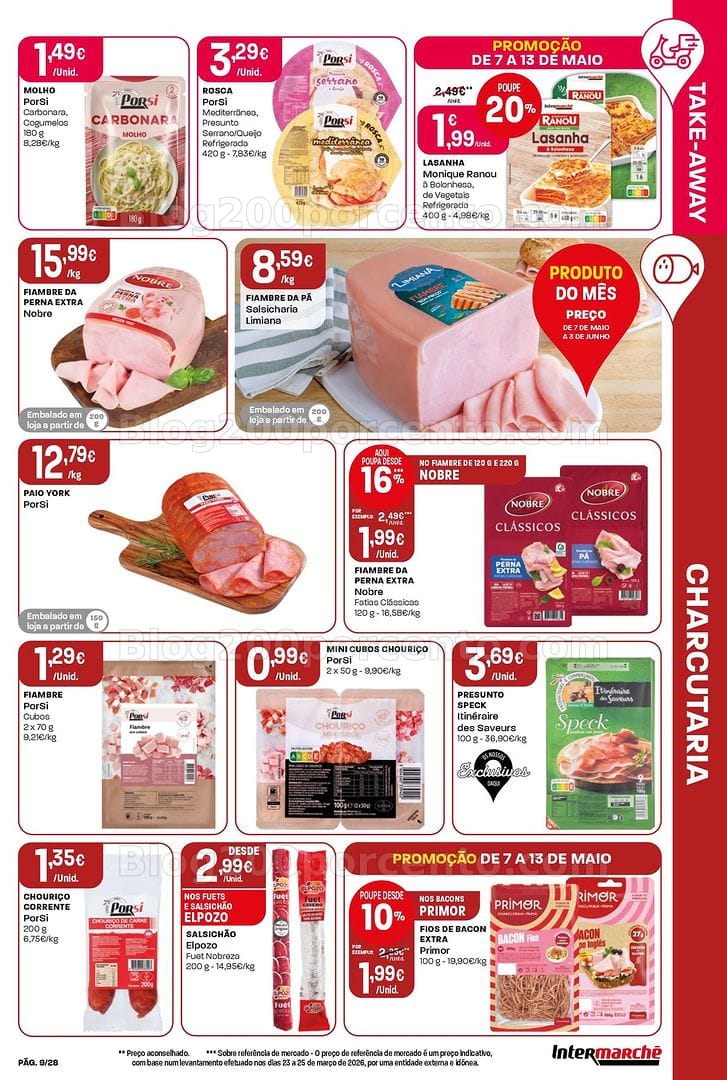 Antevisão Folheto INTERMARCHÉ Contact Promoções de 7 a 13 maio