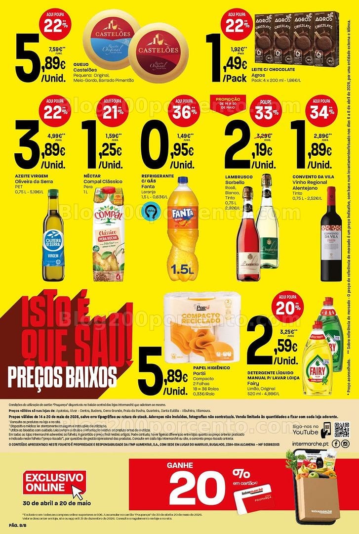 Antevisão Folheto INTERMARCHÉ Mini Promoções de 14 a 20 maio