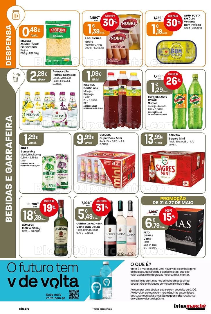 Antevisão Folheto INTERMARCHÉ Mini Promoções de 21 a 27 maio