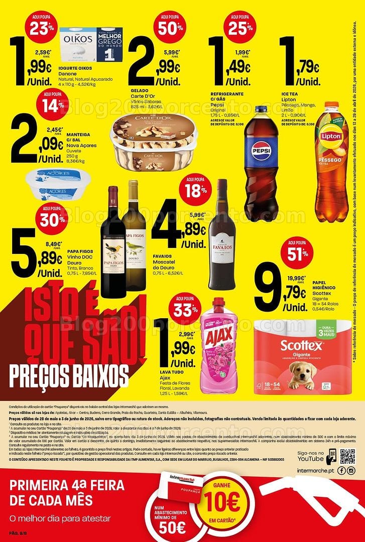 Antevisão Folheto INTERMARCHÉ Mini Promoções de 28 maio a 3 junho