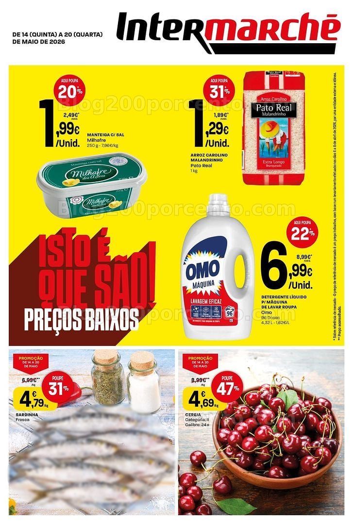Antevisão Folheto INTERMARCHÉ Super Promoções de 14 a 20 maio