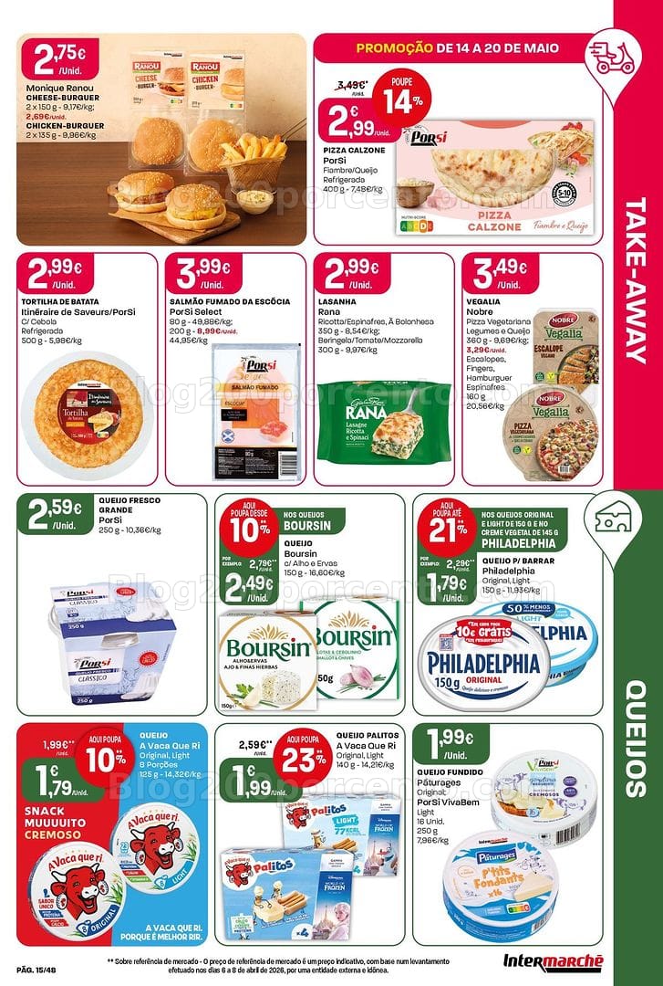 Antevisão Folheto INTERMARCHÉ Super Promoções de 14 a 20 maio