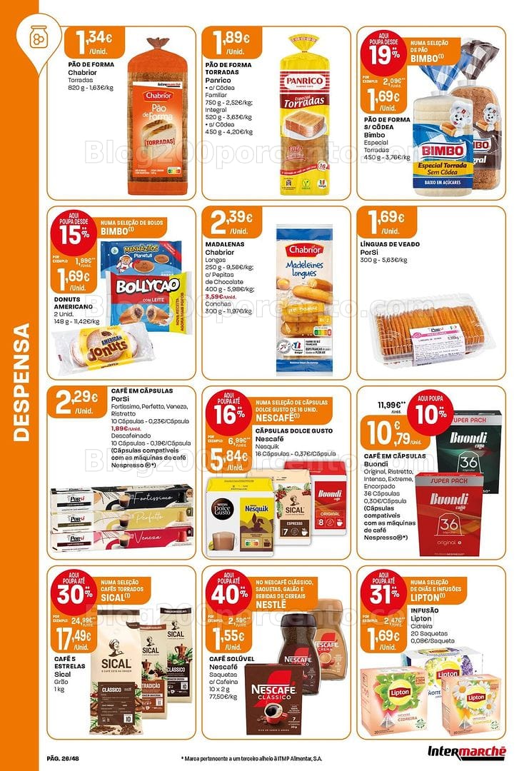 Antevisão Folheto INTERMARCHÉ Super Promoções de 14 a 20 maio