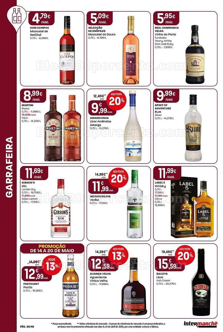 Antevisão Folheto INTERMARCHÉ Super Promoções de 14 a 20 maio
