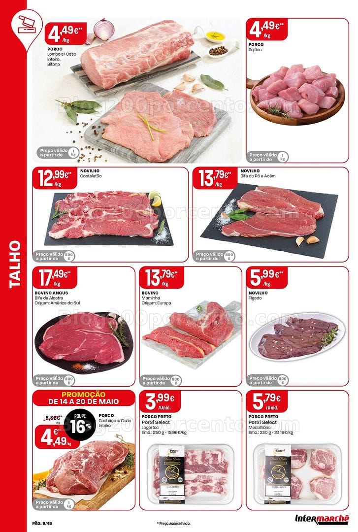 Antevisão Folheto INTERMARCHÉ Super Promoções de 14 a 20 maio