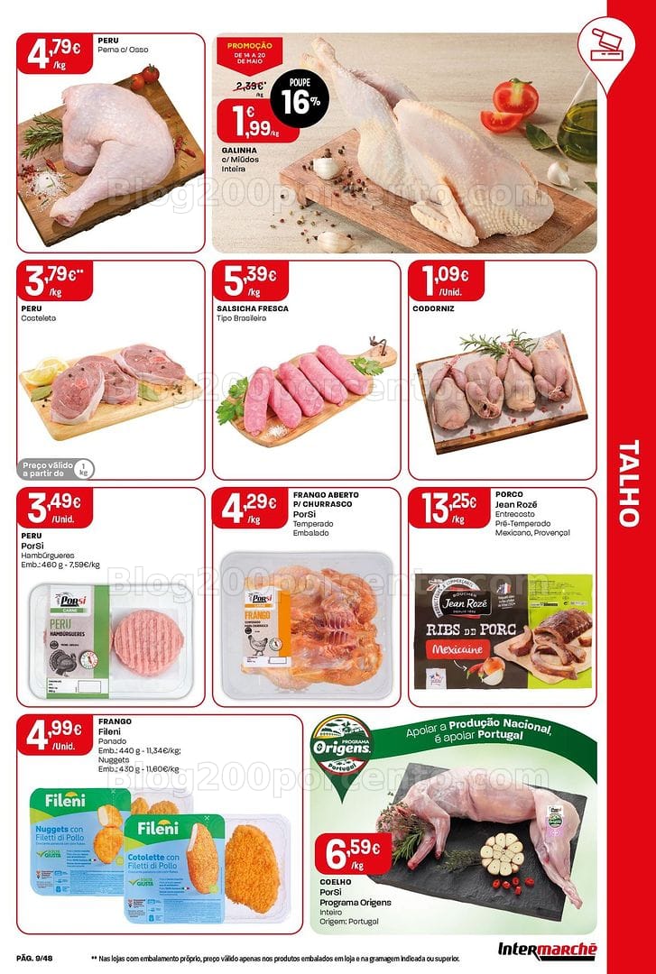 Antevisão Folheto INTERMARCHÉ Super Promoções de 14 a 20 maio