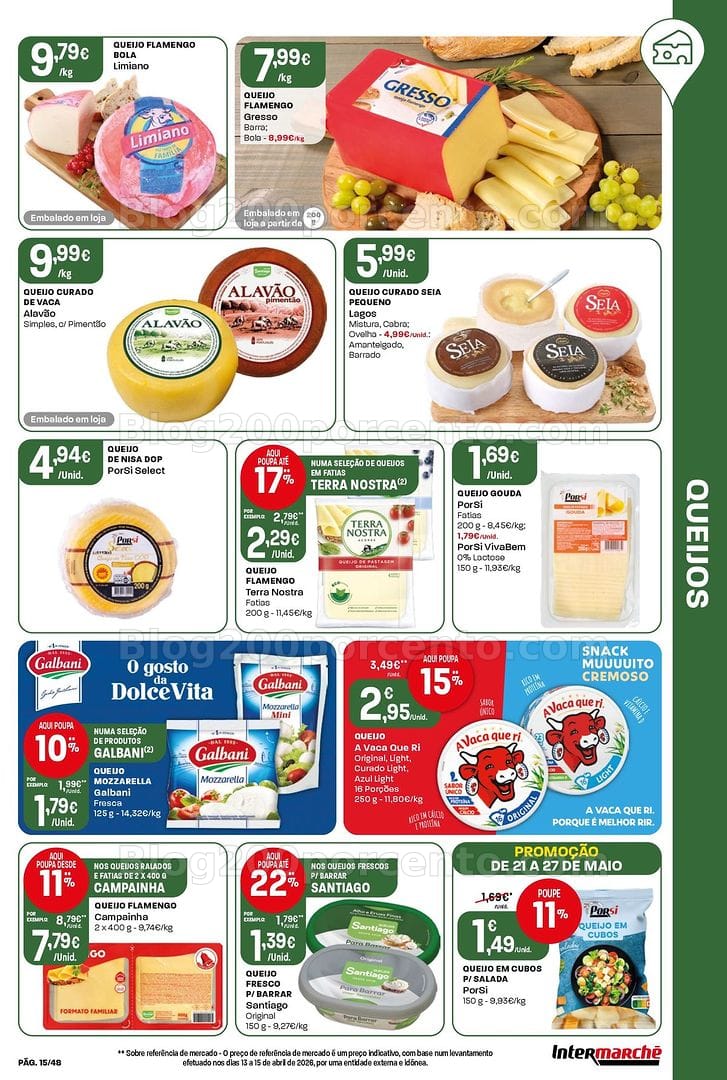 Antevisão Folheto INTERMARCHÉ Super Promoções de 21 a 27 maio