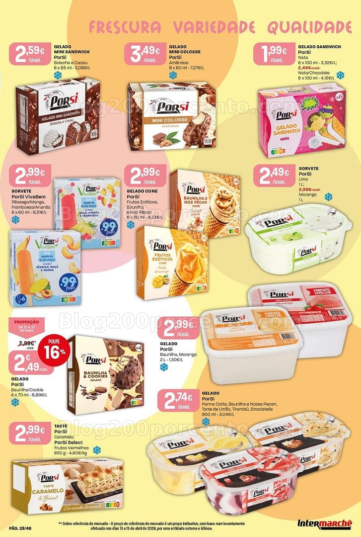 Antevisão Folheto INTERMARCHÉ Super Promoções de 21 a 27 maio