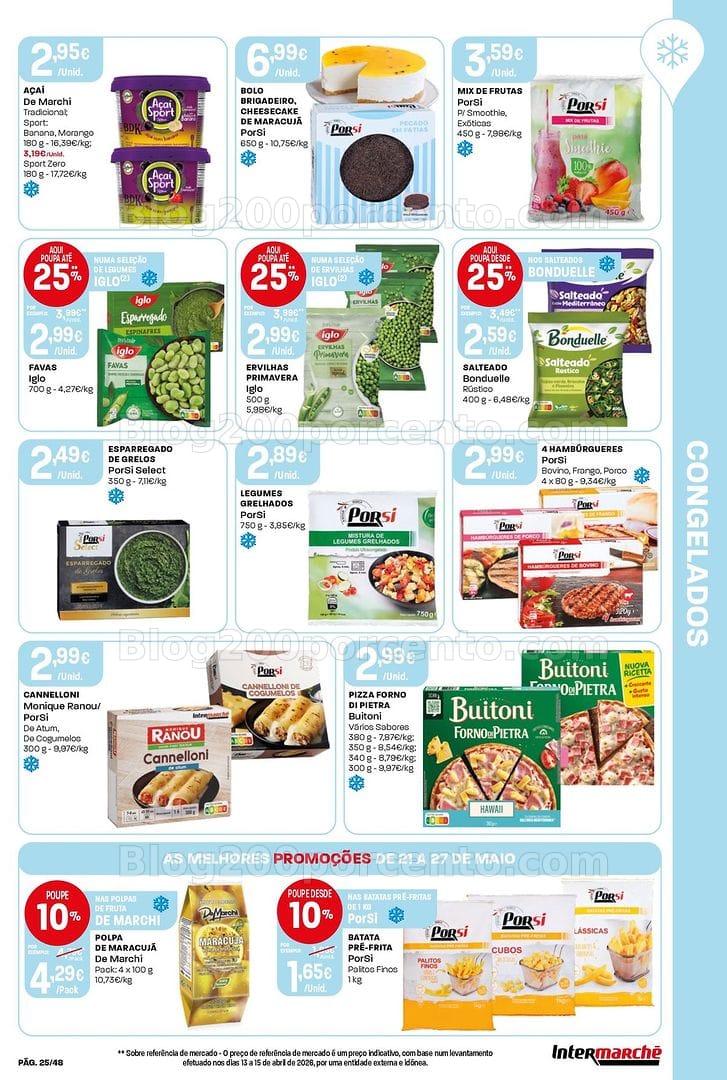 Antevisão Folheto INTERMARCHÉ Super Promoções de 21 a 27 maio