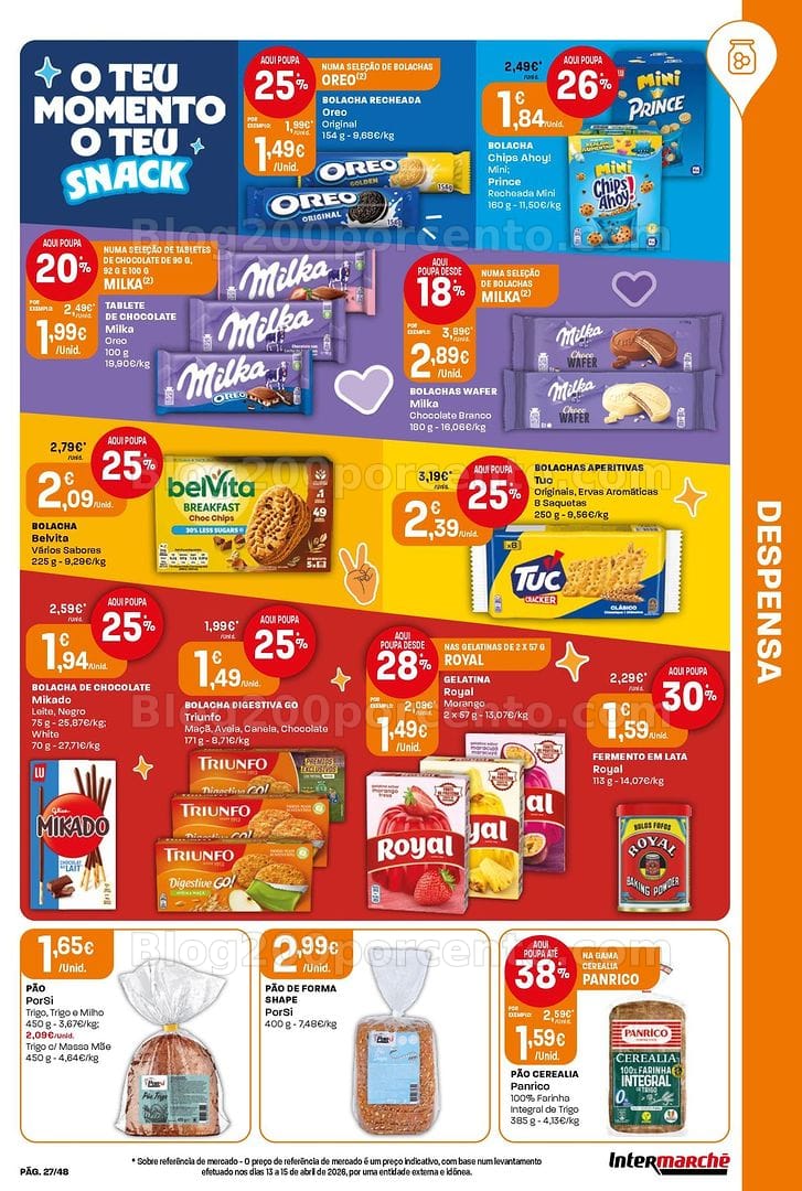 Antevisão Folheto INTERMARCHÉ Super Promoções de 21 a 27 maio