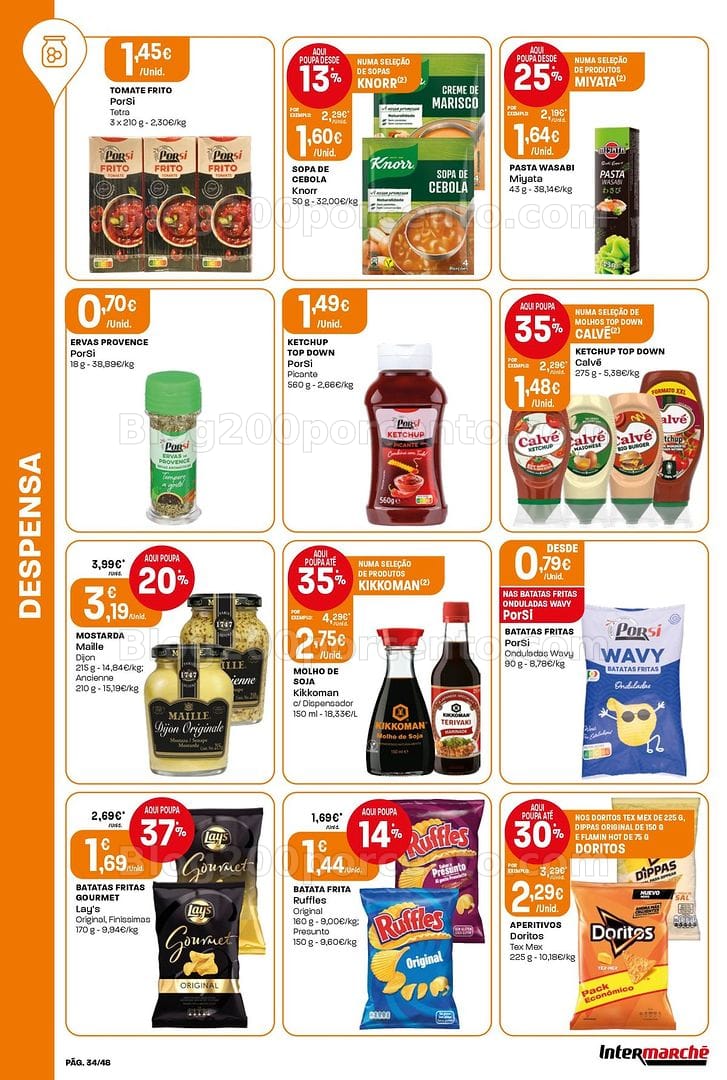Antevisão Folheto INTERMARCHÉ Super Promoções de 21 a 27 maio
