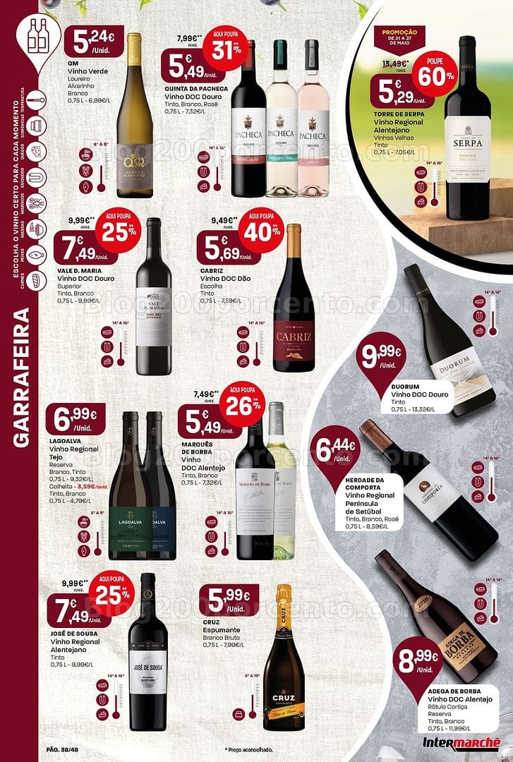 Antevisão Folheto INTERMARCHÉ Super Promoções de 21 a 27 maio