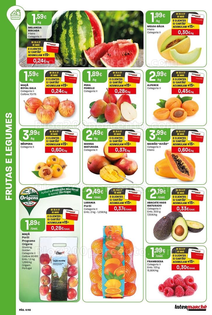 Antevisão Folheto INTERMARCHÉ Super Promoções de 21 a 27 maio