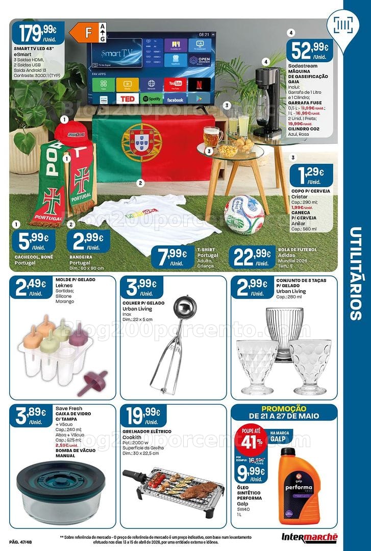 Antevisão Folheto INTERMARCHÉ Bazar Promoções de 21 a 27 maio