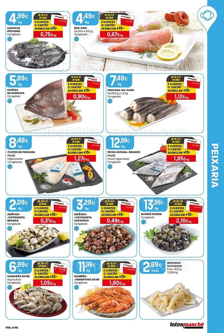 Antevisão Folheto INTERMARCHÉ Super Promoções de 21 a 27 maio