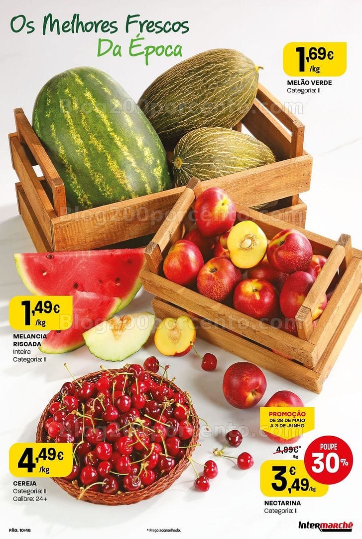 Antevisão Folheto INTERMARCHÉ Super Promoções de 28 maio a 3 junho