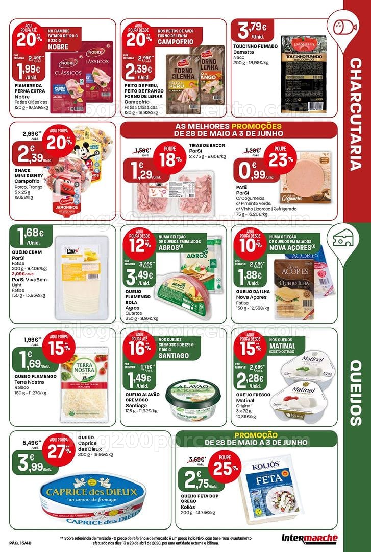 Antevisão Folheto INTERMARCHÉ Super Promoções de 28 maio a 3 junho