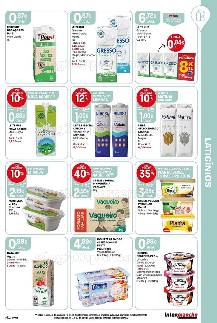 Antevisão Folheto INTERMARCHÉ Super Promoções de 28 maio a 3 junho