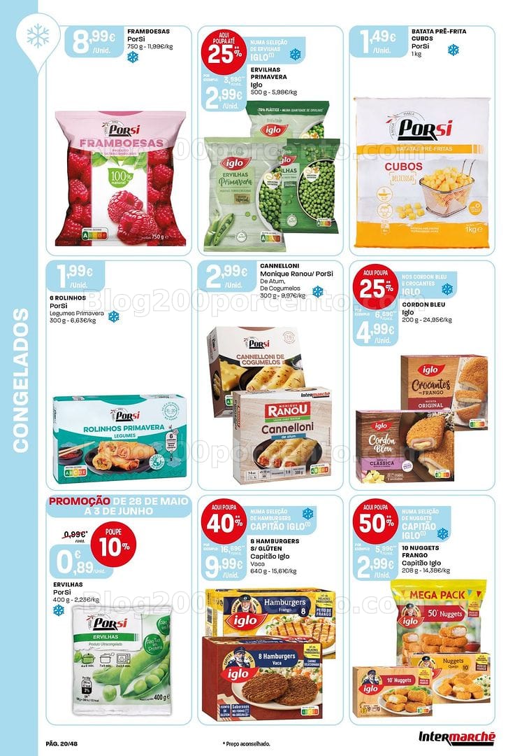 Antevisão Folheto INTERMARCHÉ Super Promoções de 28 maio a 3 junho