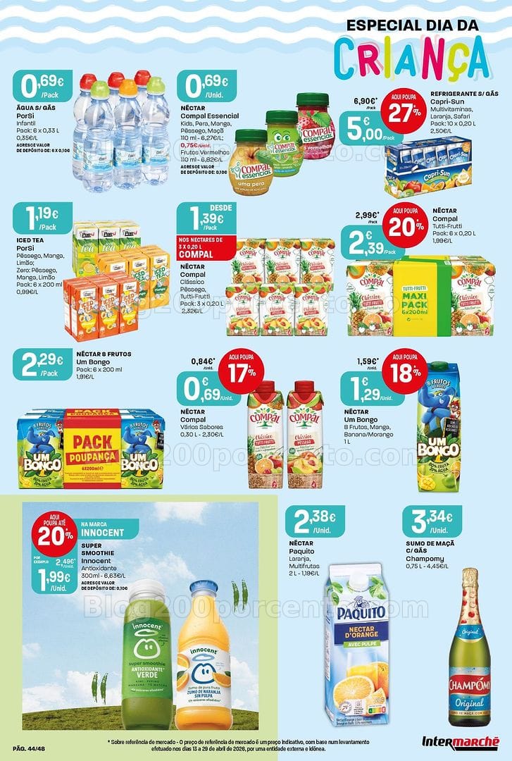 Antevisão Folheto INTERMARCHÉ Super Promoções de 28 maio a 3 junho