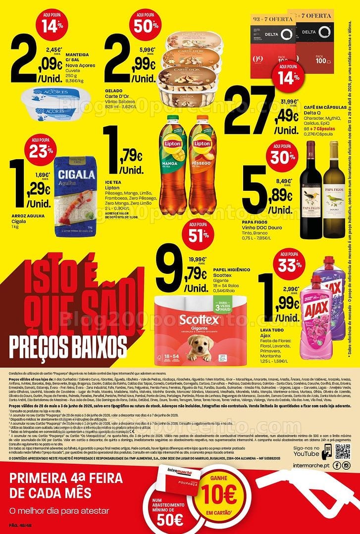 Antevisão Folheto INTERMARCHÉ Super Promoções de 28 maio a 3 junho