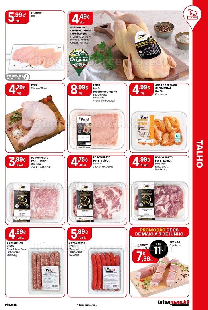 Antevisão Folheto INTERMARCHÉ Super Promoções de 28 maio a 3 junho