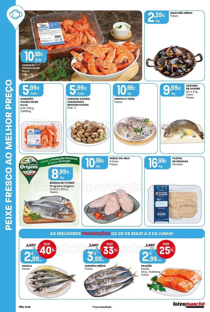 Antevisão Folheto INTERMARCHÉ Super Promoções de 28 maio a 3 junho