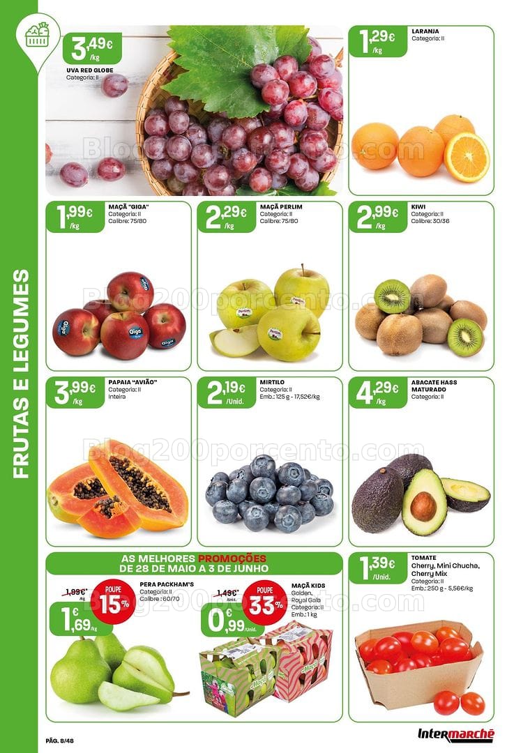 Antevisão Folheto INTERMARCHÉ Super Promoções de 28 maio a 3 junho